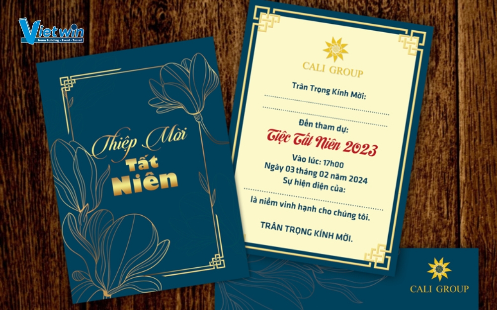 Thiệp mời Year End Party - Vai trò và những lưu ý